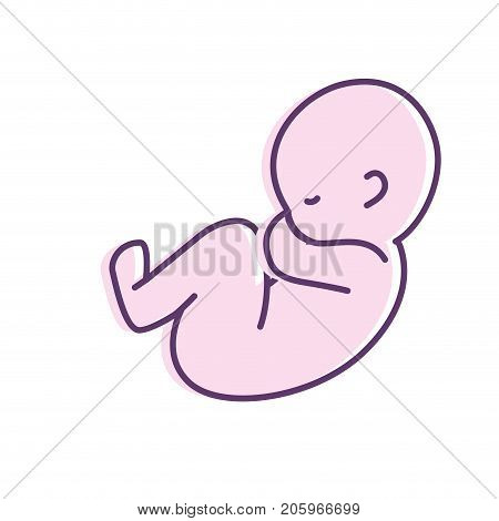 nice baby to newborn life vector illustration
