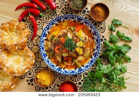 uzbek soup