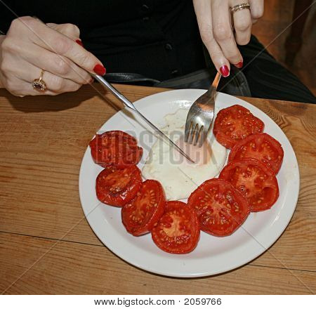Egg And Tomatoes