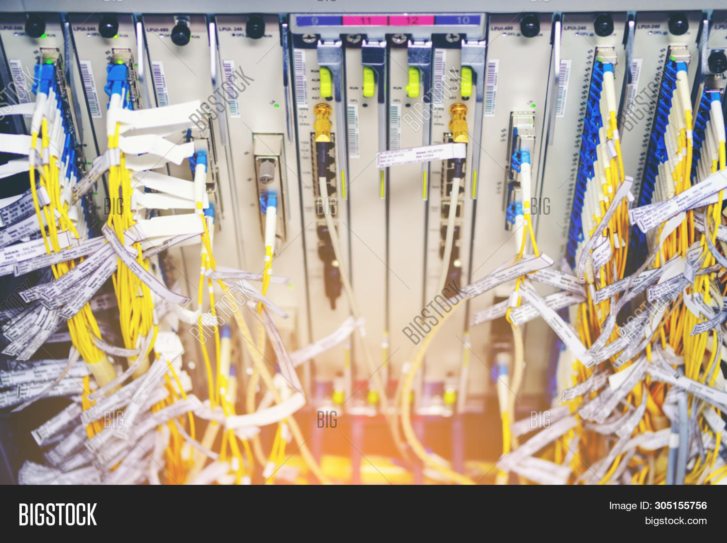 Optical Fiber Card Image & Photo (Free Trial) Bigstock