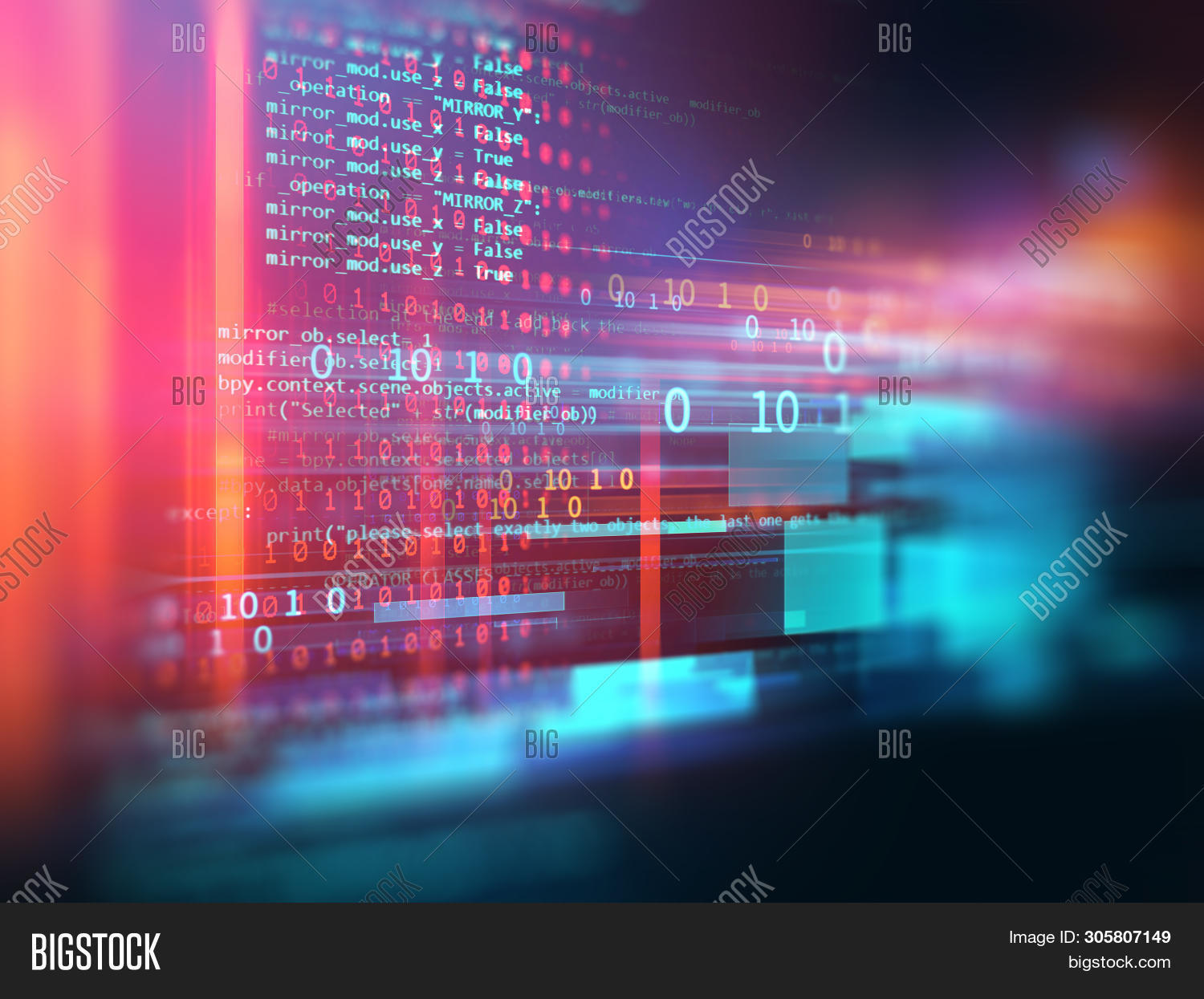 Programming Code Image & Photo (Free Trial) | Bigstock