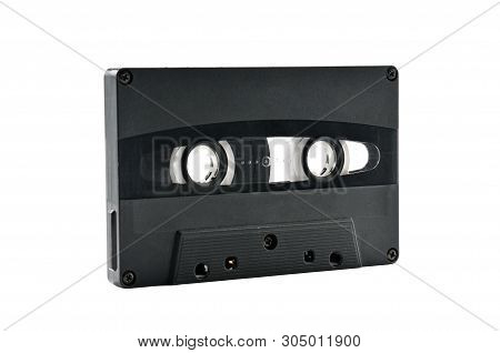 Compact Audio Cassette For Use On Audio Tape Recorders, Music Players And Tape Decks.retro.