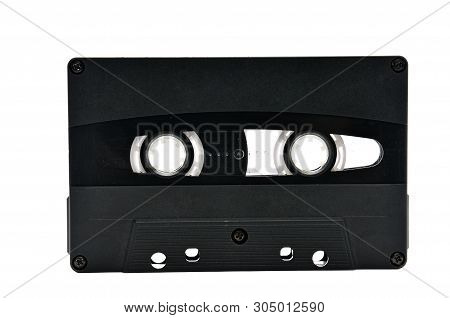 Compact Audio Cassette For Use On Audio Tape Recorders, Music Players And Tape Decks.retro.