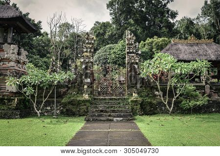 Pura Luhur Batukau Batukaru Hindu Temple In Tabanan, Bali, Indonesia. Located On The Southern Slope 