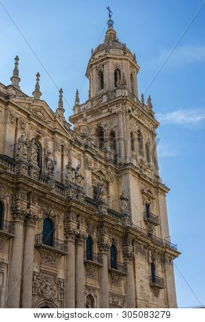Bell tower, Cathedral (Santa Iglesia Catedral - Museo Catedralicio), Jaen, Andalucia, Spain