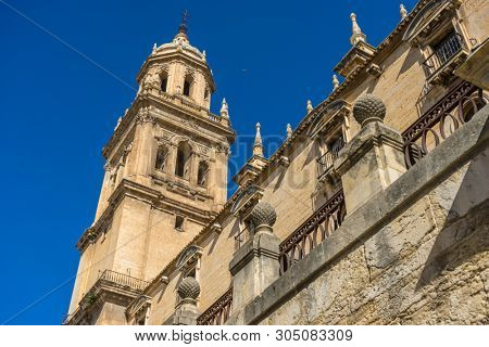 Bell tower, Cathedral (Santa Iglesia Catedral - Museo Catedralicio), Jaen, Andalucia, Spain