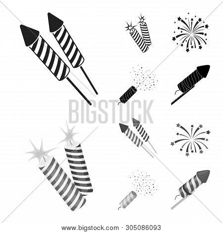 Vector Illustration Of Festival And Summer Icon. Collection Of Festival And Holiday Vector Icon For 