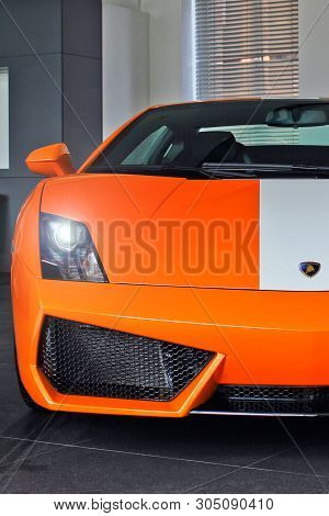 17 February 2011 - Ukraine, Kiev: Lamborghini Gallardo Lp550-2 Valentino Balboni