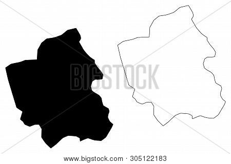 Totonicapan Department (republic Of Guatemala, Departments Of Guatemala) Map Vector Illustration, Sc