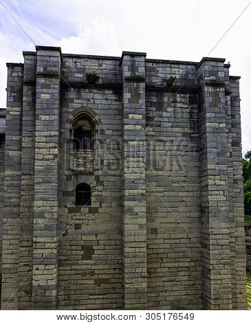 Vincennes, Val-de-marne, France - May 26: Chateau De Vincennes - Massive 14th And 17th Century Frenc