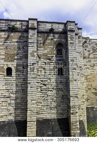 Vincennes, Val-de-marne, France - May 26: Chateau De Vincennes - Massive 14th And 17th Century Frenc