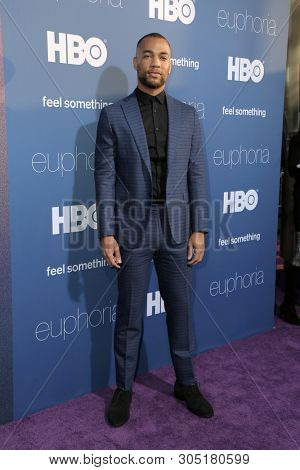 LOS ANGELES _ JUN 4:  Kendrick Sampson at the LA Premiere Of HBO's 