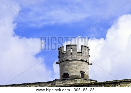 Vincennes, Val-de-marne, France - May 26: Chateau De Vincennes - Massive 14th And 17th Century Frenc
