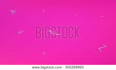 Clear Space Fantasy. Professional Colorific Illustration.  Background Texture, Light. Magneta Colore