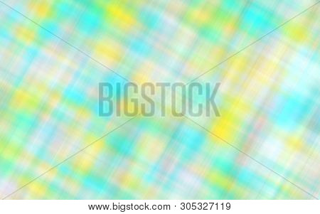 Defocused Multicolored Napkin Pattern As Abstract Background. Digitally Generated Image.