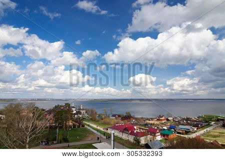 Sviyazhsk Island And Sviyaga River, Republic Of Tatarstan.