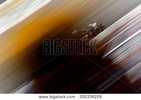 June 02, 2019 - Long Pond, Pennsylvania, USA: Bayley Currey (52) races down the front stretch during the Pocono 400 at Pocono Raceway in Long Pond, Pennsylvania.