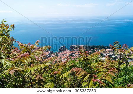Walking Trail From The Top Of Mount Sdr To Dubrovnik With A Great Panoramic View