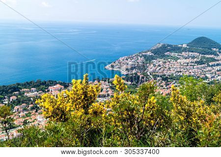 Walking Trail From The Top Of Mount Sdr To Dubrovnik With A Great Panoramic View