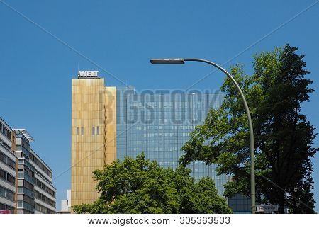 Die Welt Newspaper Headquarters In Berlin