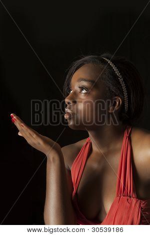 나이지리아 여자 패션 뷰티 촬영