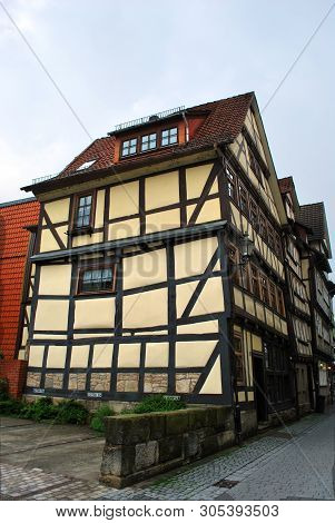 Hann. Munden, Lower Saxony, Germany - May 27, 2013: The View Of The Historical Center Of Hann. Munde