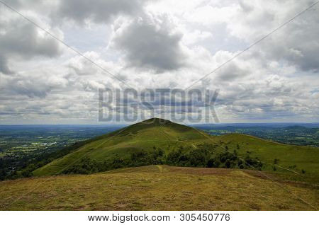 View From The Malvern Hills On A Summer Day