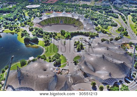 Olympiapark en Múnich, Alemania