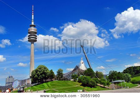 Olympiapark en Múnich, Alemania