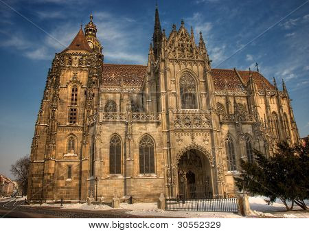 Gothic cathedral in Slovakia - Eastern Europe