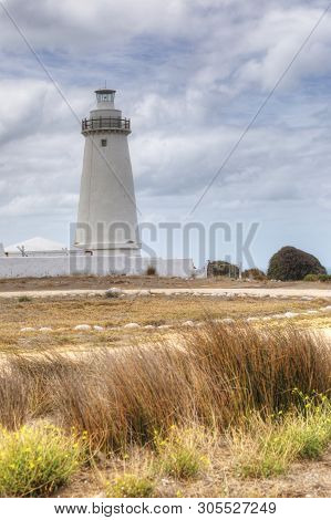A Vertical Of Cape Willoughby Lighthouse, Kangaroo Island, Australia
