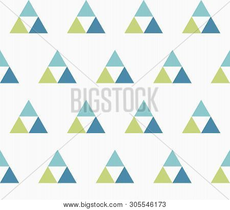Triangular Background. Seamless Geometric Pattern. Seamless Abstract Triangle Geometrical Background