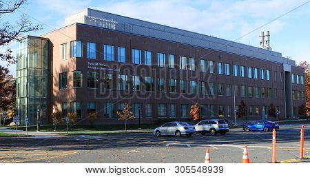 Westfield, Massachusetts/united States - November 3, 2018: The Science Center At Westfield State Uni