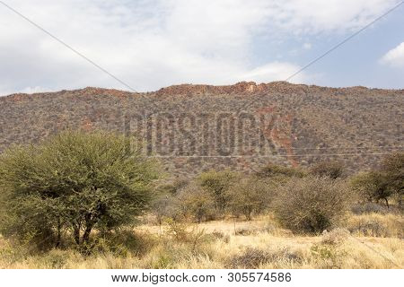 A Waterberg Plateau View In Namibia, South Of Africa