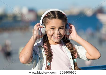 Exciting Journeys Through Cities And Museums. Audio Tour Headphones Gadget. City Guide And Audio Tou