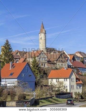 Impression Of Kirchberg An Der Jagst, A Town In Southern Germany