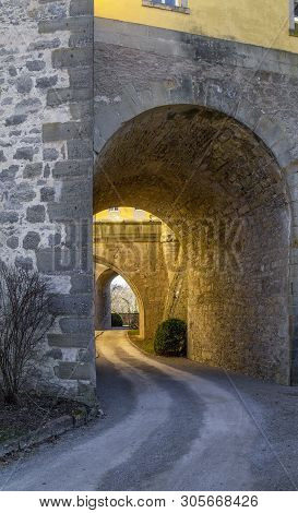 Impression Of Kirchberg An Der Jagst, A Town In Southern Germany