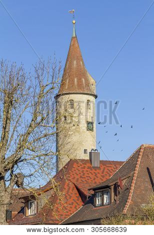 Impression Of Kirchberg An Der Jagst, A Town In Southern Germany