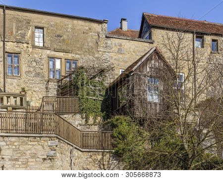 Impression Of Kirchberg An Der Jagst, A Town In Southern Germany