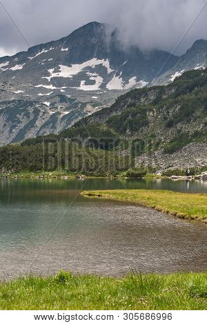 Amazing View Of Muratovo Lake And Reflection Of Banski Suhodol Peak, Pirin Mountain, Bulgaria