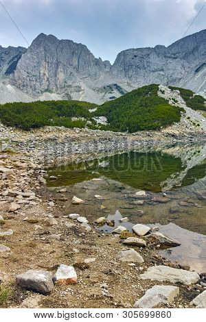 Amazing Landscape With Momin Peak With Clouds, Pirin Mountain, Bulgaria
