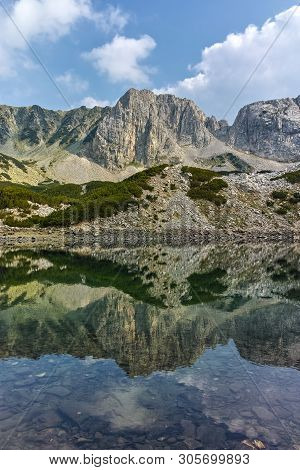 Beautiful Landscape With Momin Peak And Lake, Pirin Mountain, Bulgaria