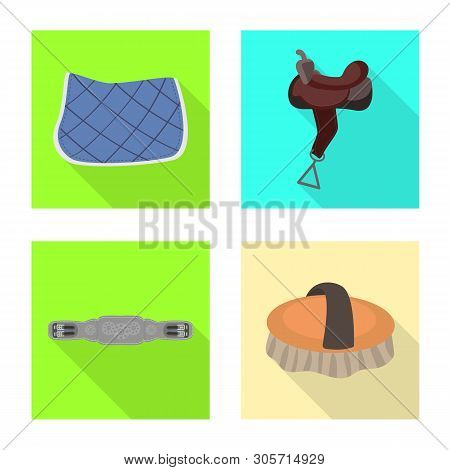 Isolated Object Of Track And Racing  Symbol. Collection Of Track And Riding Stock Symbol For Web.