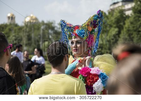 Sofia, Bulgaria - June 08, 2019: Sofia Pride Is The Biggest Annual Event Dedicated To The Equality A