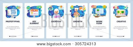 Mobile App Onboarding Vector Photo Free Trial Bigstock