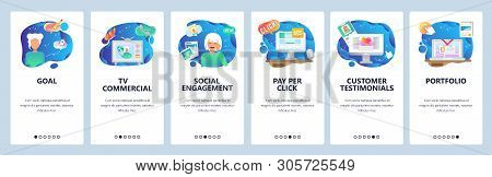 Mobile App Onboarding Vector Photo Free Trial Bigstock