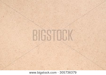 Beige Plywood Texture Abstract Art Background. Solid Color Fiberboard Surface. Empty Space.