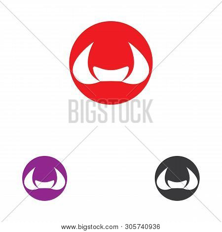 Cow Logo Template Vector Icon