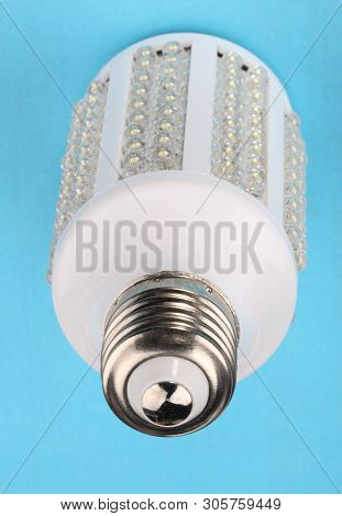 Led Tube Lamp At Dry Sunny Summer Day