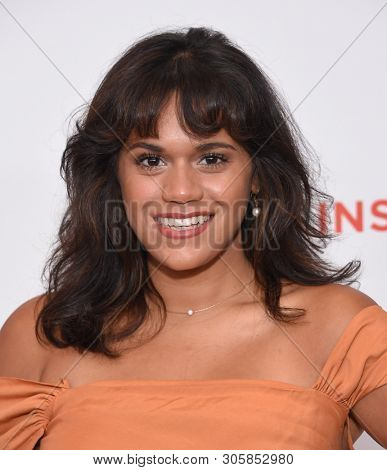 LOS ANGELES - MAY 31:  Justina Adorno arrives for the Inspiration Awards benefiting Step Up on May 31, 2019 in Los Angeles, CA